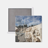 Beit She-an-Nationalpark, Ruinen aus römischer Zei Magnet (Vorderseite/Rückseite)