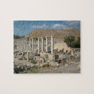 Beit Shean archäologischer Nationalpark in Israel Puzzle