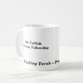 Beit Tefillah Tasse (Vorderseite Links)