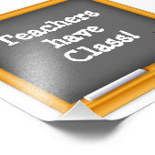 Beitrag: Lehrer haben Klasse Fotodruck (Ecke)