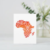 BEITRAG NACH AFRIKA POSTKARTE (Stehend Vorderseite)
