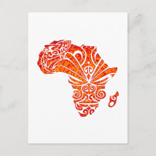 BEITRAG NACH AFRIKA POSTKARTE