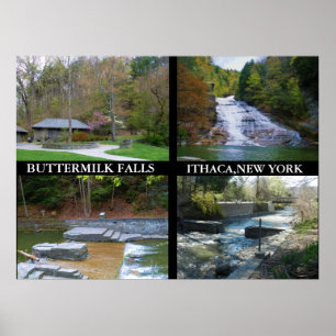 BEITRAG ZU BUTTERMILK FALLS-Plakat Poster