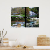 BEITRAG ZU BUTTERMILK FALLS-Plakat Poster (Küche)
