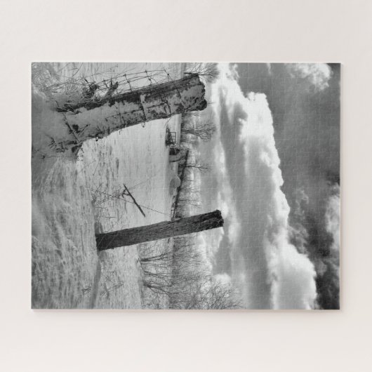 Beiträge im Schnee Puzzle (Horizontal)