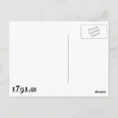 beitreten oder Die Postkarte (Rückseite)