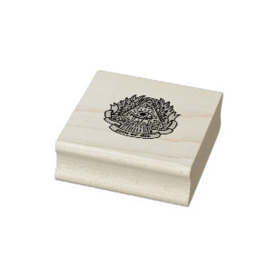 Beitritt oder Die Illuminati Hipster Esoteric Gummistempel