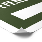 Beitritt zu den US-Marines — WW2 Poster (Ecke)