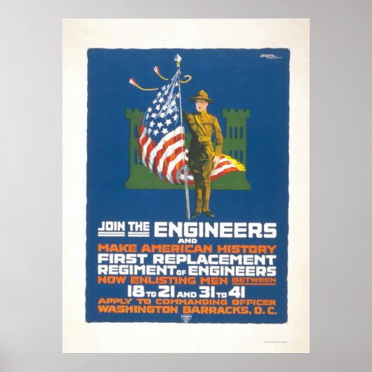 Beitritt zu Ingenieuren Poster (Vorne)