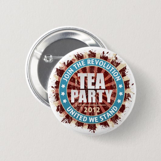 Beitritt zur Revolution 2012 Button (Vorne & Hinten)