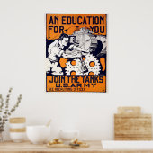 Beitritt zur US-Armee Poster (Küche)