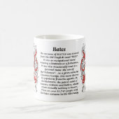 Beizbrühe-Familienwappen-Tasse Kaffeetasse (Mittel)