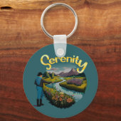 Bejagung von Forellen im Schlüsselanhänger der Ber (Vorderseite)