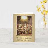 Bejahung des Heiligen Geistes auf den Aposteln Karte (Gelbe Blume)