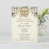 Bejahung religiös-katholisch einladung (Stehend Vorderseite)