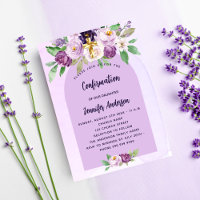 Bejahung violett violette Blumen übertreffen Luxus