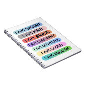 Bejahungen für Kinder, Notizblock (Rechte Seite)