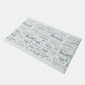 Bejahungen Fußmatte (Schrägansicht)