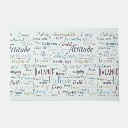 Bejahungen Fußmatte (Vorderseite)