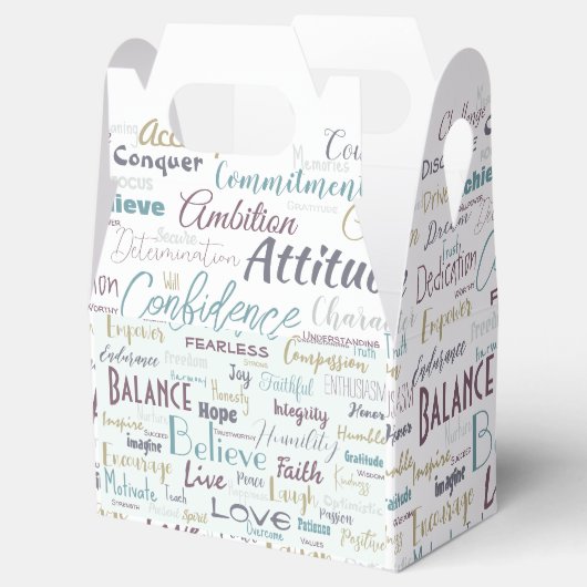 Bejahungen Geschenkschachtel (Geöffnet)