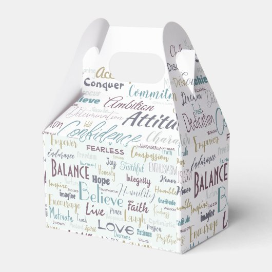 Bejahungen Geschenkschachtel (Vorderseite)