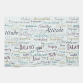 Bejahungen Geschirrtuch (Horizontal)