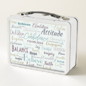 Bejahungen Metall Brotdose (Rückseite)