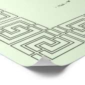 Bejahungen mit Storybook Sunrise Poster (Ecke)