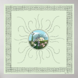 Bejahungen mit Storybook Sunrise Poster