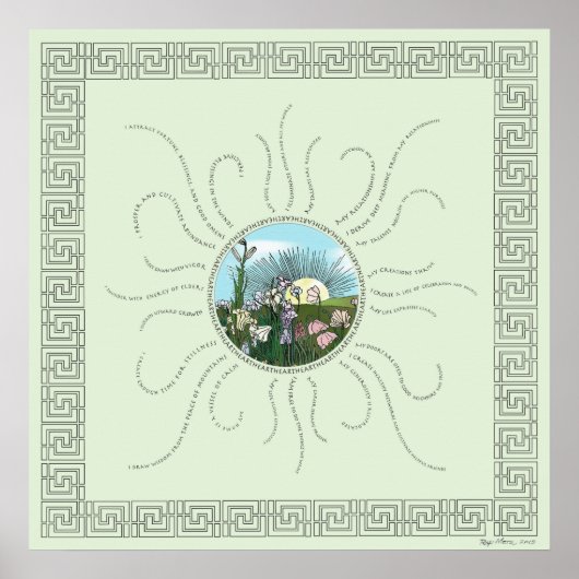 Bejahungen mit Storybook Sunrise Poster (Vorne)