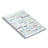 Bejahungen Notizblock (Rechte Seite)