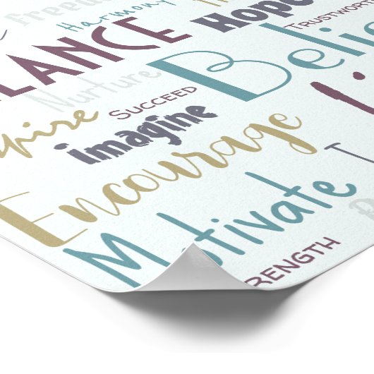 Bejahungen Poster (Ecke)