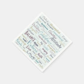 Bejahungen Serviette (Ecke)