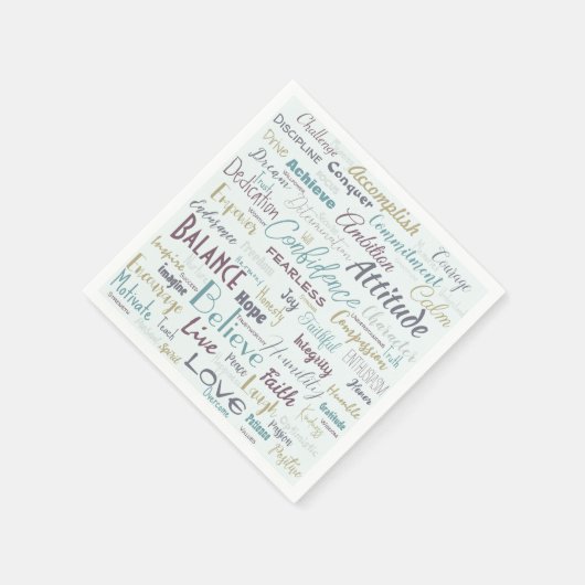 Bejahungen Serviette (Ecke)