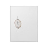 Bejahungen von Werbeplakaten Notizblock (Rotiert)