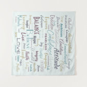 Bejahungen Wandteppich (Vorderseite (Horizontal))