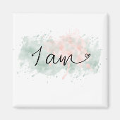 *~* Bejahungsabsicht Abstrakt Blob I AM Magnet (Vorne)