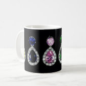 bejeweled Kaffee-Tasse Kaffeetasse (Vorderseite Links)