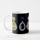 bejeweled Kaffee-Tasse Kaffeetasse (Links)