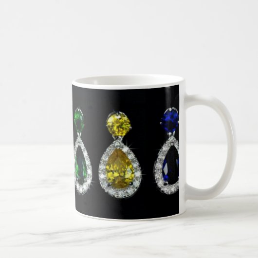 bejeweled Kaffee-Tasse Kaffeetasse (Rechts)
