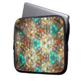 Bejeweled Kaleidescope für November Laptopschutzhülle (Vorderseite Links)