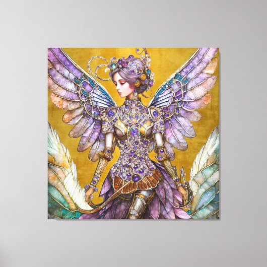 Bejeweled Sugar Plum Fairy Leinwanddruck (Vorderseite)
