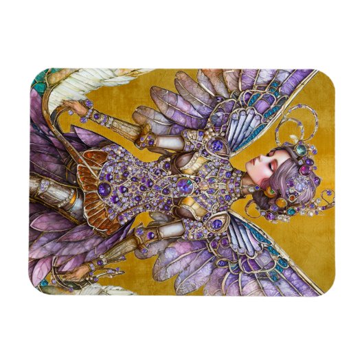 Bejeweled Sugar Plum Fairy Magnet (Horizontal)