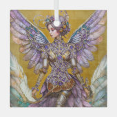 Bejeweled Sugar Plum Fairy Ornament Aus Glas (Vorderseite)