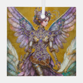 Bejeweled Sugar Plum Fairy Ornament Aus Glas (Rückseite)