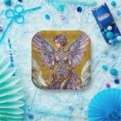 Bejeweled Sugar Plum Fairy Pappteller (Party)