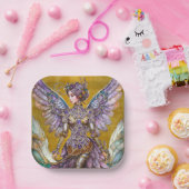 Bejeweled Sugar Plum Fairy Pappteller (Party)