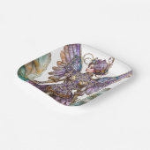 Bejeweled Sugar Plum Fairy Pappteller (Gewinkelt)