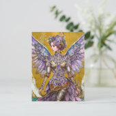 Bejeweled Sugar Plum Fairy Postkarte (Stehend Vorderseite)