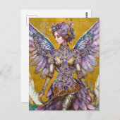 Bejeweled Sugar Plum Fairy Postkarte (Vorne/Hinten)